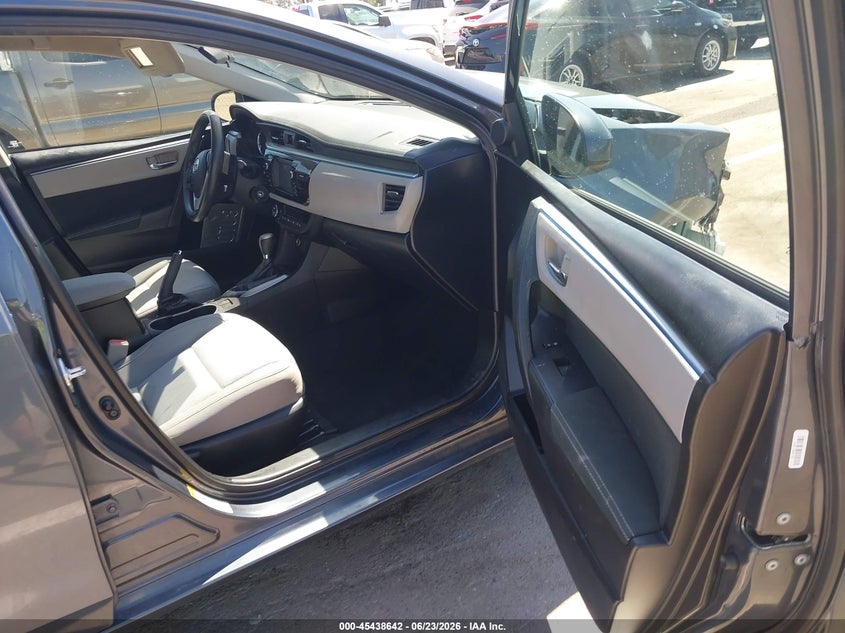 2016 Toyota Corolla VIN 5YFBURHE3GP502101 IAAI salvage auction — FRONT END, Salvage (California), sold $1,875 on 2026-07-14 (photo 5)