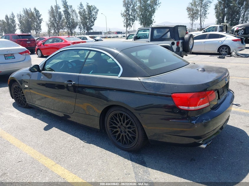 2008 BMW 3 series VIN WBAWL13518PX19210 IAAI salvage auction — LEFT FRONT, Salvage (California), sold $1,100 on 2026-07-10 (photo 3)