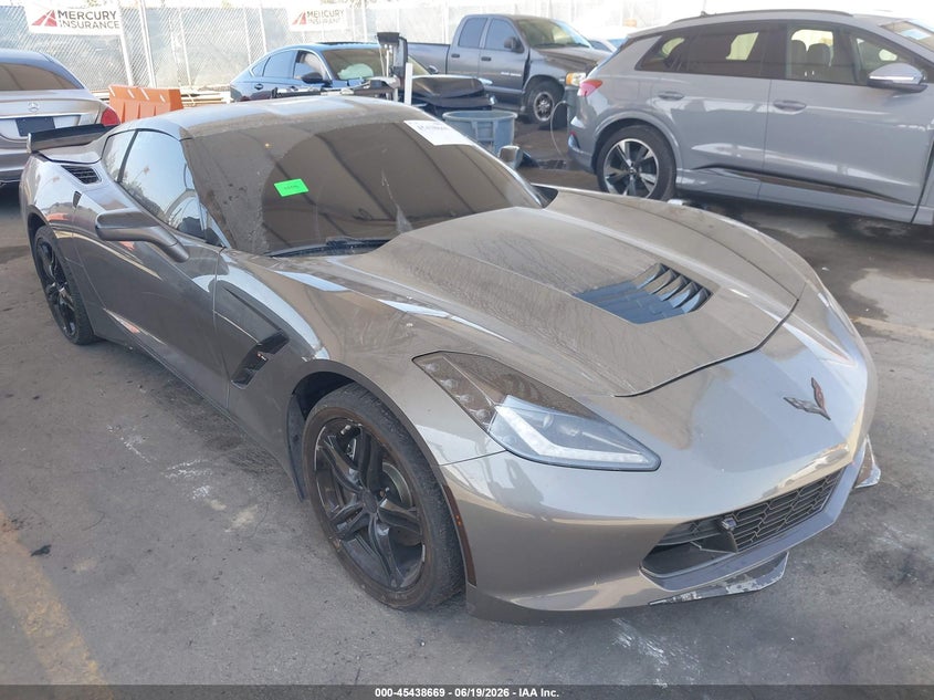 2016 Chevrolet Corvette VIN 1G1YD2D76G5118084 IAAI salvage auction — THEFT, Salvage Title, sold $18,300 on 2026-07-29 (photo 1)
