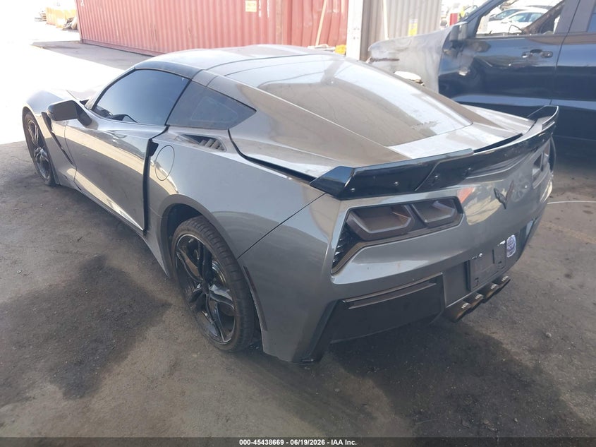 2016 Chevrolet Corvette VIN 1G1YD2D76G5118084 IAAI salvage auction — THEFT, Salvage Title, sold $18,300 on 2026-07-29 (photo 3)