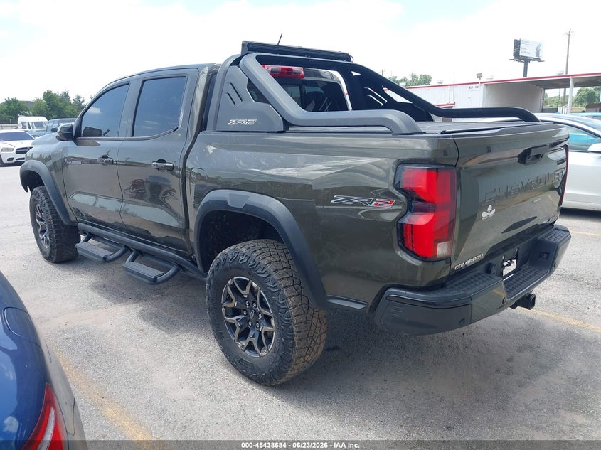 2023 Chevrolet Colorado VIN 1GCPTFEK1P1256056 IAAI salvage auction — WATER/FLOOD, Salvage Title, sold $10,300 on 2026-07-29 (photo 3)