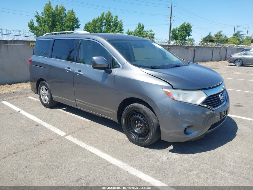 2016 Nissan Quest VIN JN8AE2KP8G9152601 IAAI salvage auction — NORMAL WEAR, Clear - Dealer Only (California), sold $750 on 2026-07-12 (photo 1)