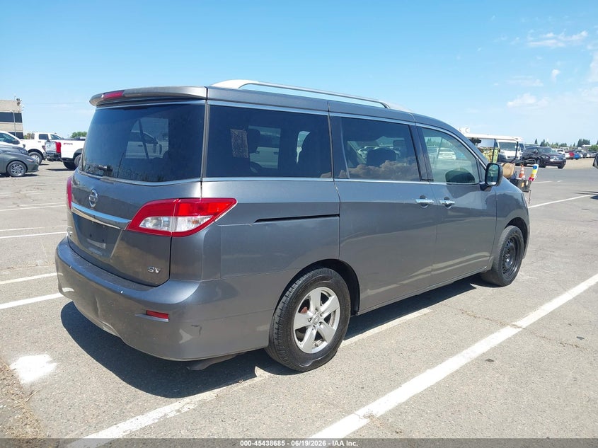 2016 Nissan Quest VIN JN8AE2KP8G9152601 IAAI salvage auction — NORMAL WEAR, Clear - Dealer Only (California), sold $750 on 2026-07-12 (photo 4)