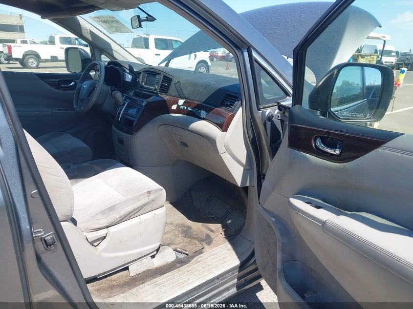 2016 Nissan Quest VIN JN8AE2KP8G9152601 IAAI salvage auction — NORMAL WEAR, Clear - Dealer Only (California), sold $750 on 2026-07-12 (photo 5)