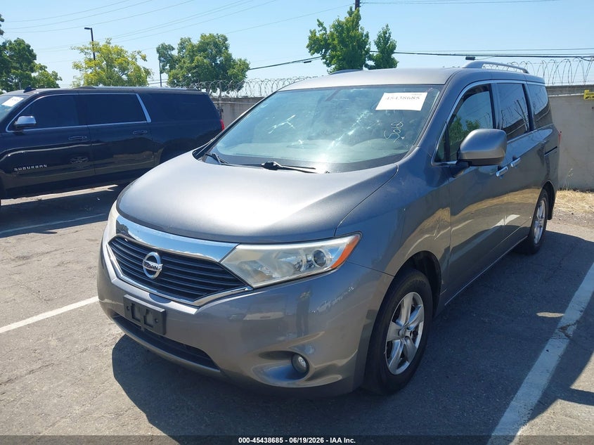 2016 Nissan Quest VIN JN8AE2KP8G9152601 IAAI salvage auction — NORMAL WEAR, Clear - Dealer Only (California), sold $750 on 2026-07-12 (photo 6)