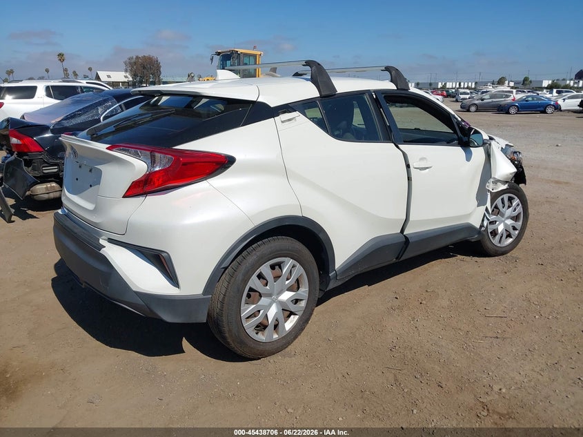 2019 Toyota C-hr VIN JTNKHMBX7K1042192 IAAI salvage auction — RIGHT FRONT, Salvage (California), sold $5,850 on 2026-07-13 (photo 4)