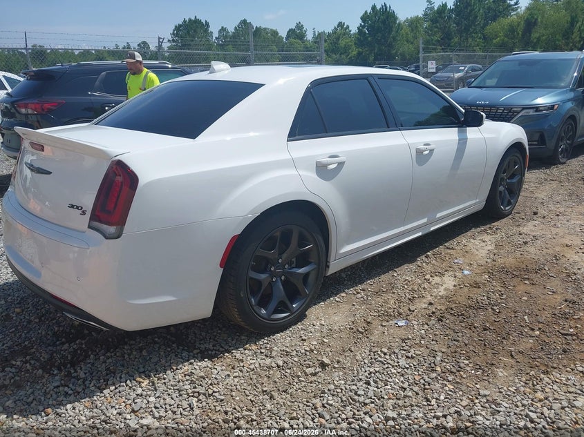 2023 Chrysler 300 VIN 2C3CCABT6PH676867 IAAI salvage auction — WATER/FLOOD, Wait Title, sold $8,600 on 2026-08-21 (photo 4)