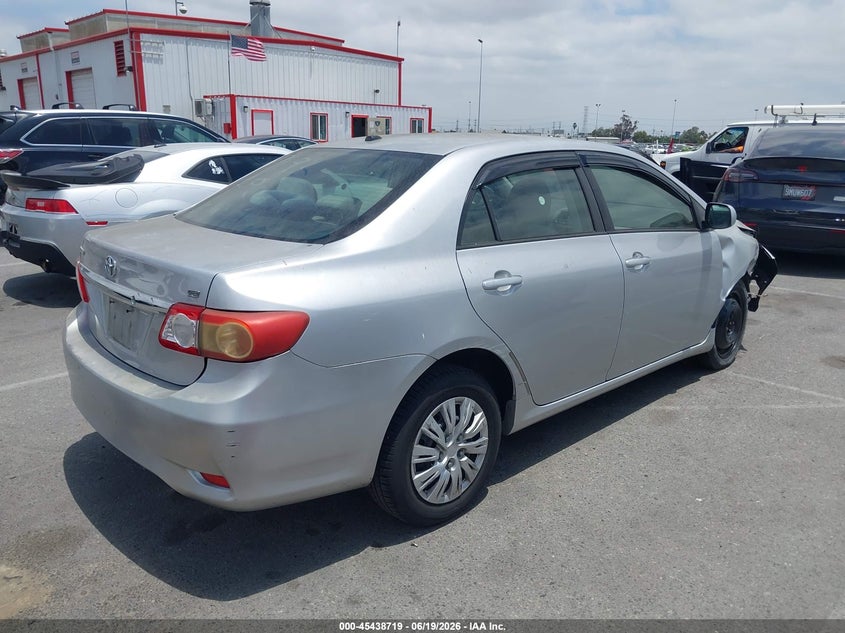 2011 Toyota Corolla VIN JTDBU4EE7B9159069 IAAI salvage auction — RIGHT FRONT, Salvage (California), sold $2,650 on 2026-07-16 (photo 4)