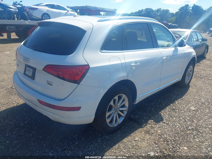 2016 Audi Q5 VIN WA1L2AFP7GA149005 IAAI salvage auction — LEFT FRONT, Mv-907A (New York), sold $1,975 on 2026-07-07 (photo 4)
