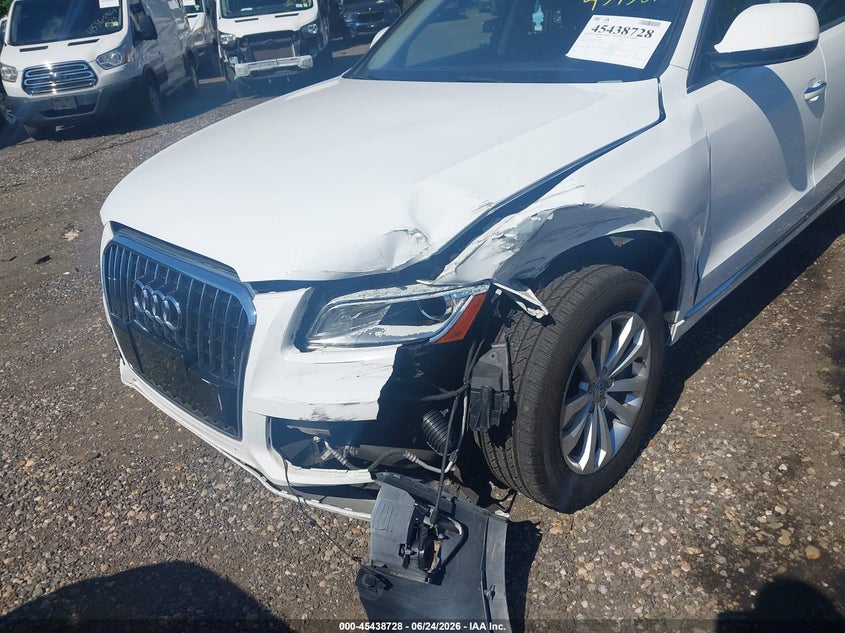 2016 Audi Q5 VIN WA1L2AFP7GA149005 IAAI salvage auction — LEFT FRONT, Mv-907A (New York), sold $1,975 on 2026-07-07 (photo 6)