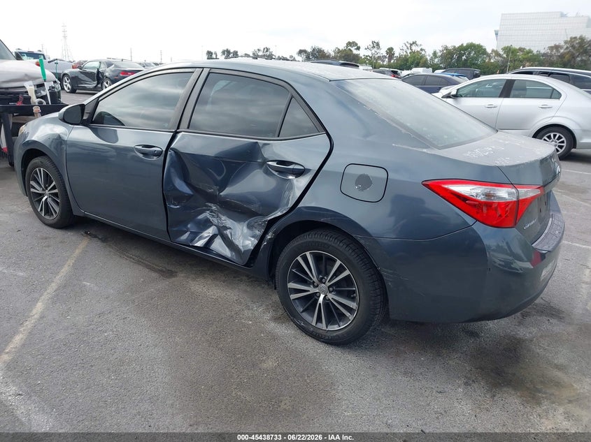 2016 Toyota Corolla VIN 5YFBURHE2GP541729 IAAI salvage auction — SIDE, Salvage Title, sold $2,400 on 2026-07-30 (photo 3)