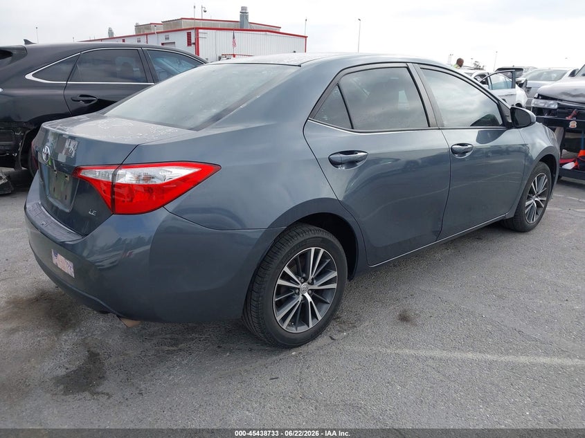 2016 Toyota Corolla VIN 5YFBURHE2GP541729 IAAI salvage auction — SIDE, Salvage Title, sold $2,400 on 2026-07-30 (photo 4)