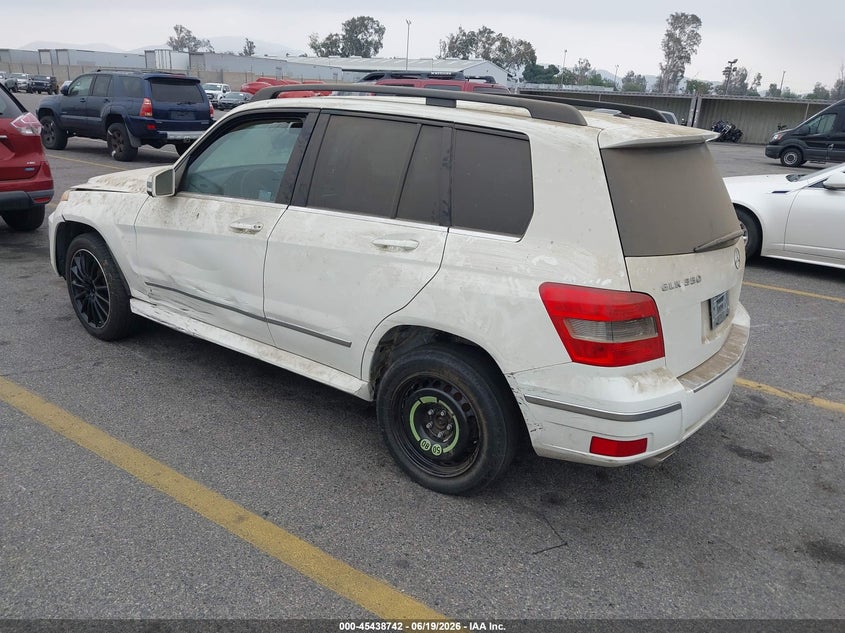2010 Mercedes-benz Glk-class VIN WDCGG8HB6AF327851 IAAI salvage auction — NORMAL WEAR, Clear - Dealer Only (California), sold $950 on 2026-07-28 (photo 3)