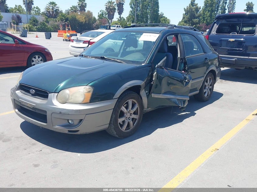 2005 Subaru Impreza VIN JF1GG68565H805688 IAAI salvage auction — LEFT SIDE, Salvage (California), sold $300 on 2026-07-06 (photo 2)