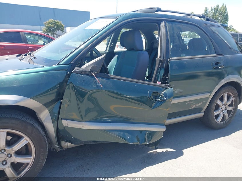 2005 Subaru Impreza VIN JF1GG68565H805688 IAAI salvage auction — LEFT SIDE, Salvage (California), sold $300 on 2026-07-06 (photo 6)