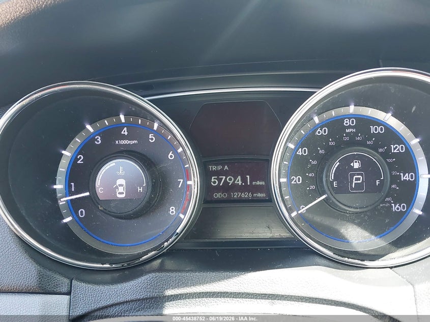 2014 Hyundai Sonata VIN 5NPEB4AC2EH855227 IAAI salvage auction — NORMAL WEAR, Restored (Arizona), sold $900 on 2026-07-09 (photo 7)