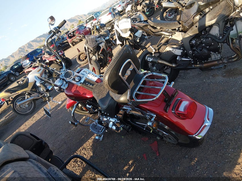 2008 Harley-davidson Flstf VIN 1HD1BX5118Y021394 IAAI salvage auction — LEFT & RIGHT, Salvage (Arizona), sold $1,800 on 2026-07-08 (photo 3)