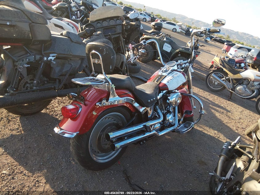 2008 Harley-davidson Flstf VIN 1HD1BX5118Y021394 IAAI salvage auction — LEFT & RIGHT, Salvage (Arizona), sold $1,800 on 2026-07-08 (photo 4)