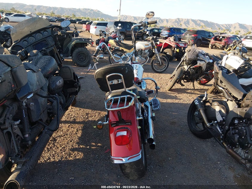 2008 Harley-davidson Flstf VIN 1HD1BX5118Y021394 IAAI salvage auction — LEFT & RIGHT, Salvage (Arizona), sold $1,800 on 2026-07-08 (photo 6)