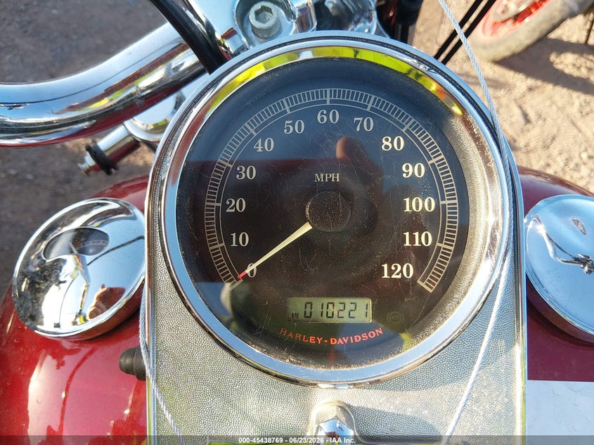 2008 Harley-davidson Flstf VIN 1HD1BX5118Y021394 IAAI salvage auction — LEFT & RIGHT, Salvage (Arizona), sold $1,800 on 2026-07-08 (photo 7)