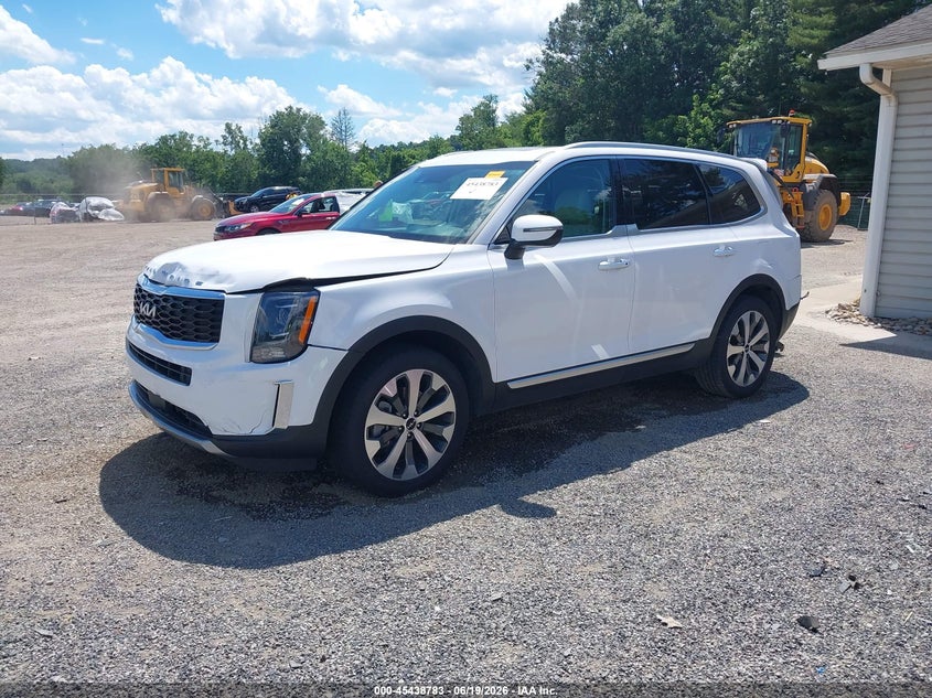 2022 Kia Telluride VIN 5XYP64HC3NG245864 IAAI salvage auction — REAR END, Salvage (Ohio), sold $6,050 on 2026-07-20 (photo 2)