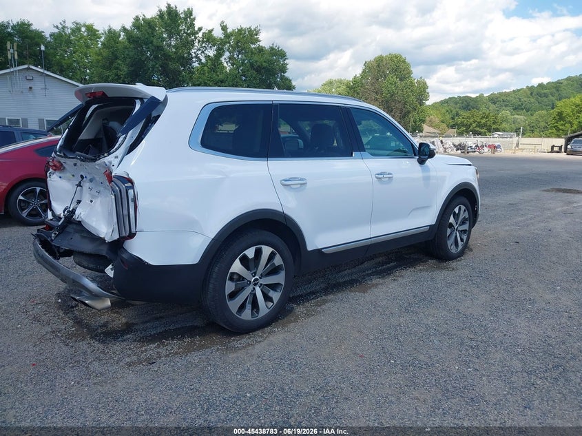 2022 Kia Telluride VIN 5XYP64HC3NG245864 IAAI salvage auction — REAR END, Salvage (Ohio), sold $6,050 on 2026-07-20 (photo 4)