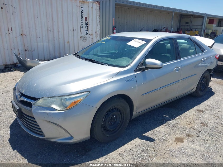 2016 Toyota Camry VIN 4T1BD1FK1GU199196 IAAI salvage auction — REAR END, Salvage (California), sold $1,950 on 2026-07-18 (photo 2)