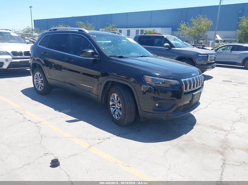 2020 Jeep Cherokee VIN 1C4PJMLB5LD626222 IAAI salvage auction — LEFT FRONT, Salvage (California), sold $4,450 on 2026-07-09 (photo 1)
