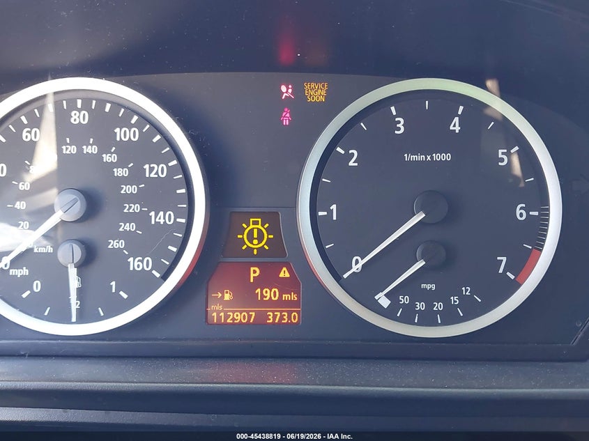 2004 BMW 5 series VIN WBANA73524B061103 IAAI salvage auction — REAR END, Salvage (California), sold $1,000 on 2026-07-15 (photo 7)
