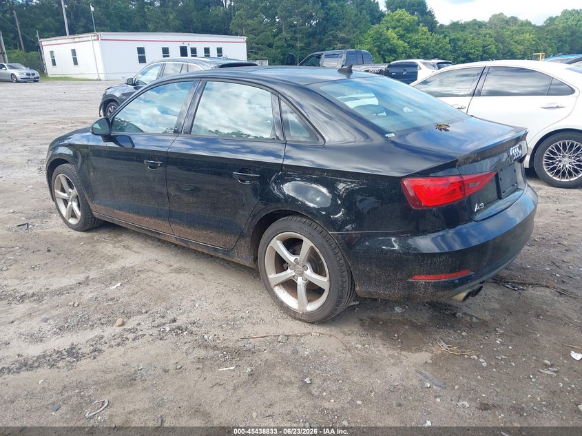 2015 Audi A3 VIN WAUACGFF6F1042768 IAAI salvage auction — MECHANICAL, Clear (Georgia), sold $550 on 2026-07-17 (photo 3)