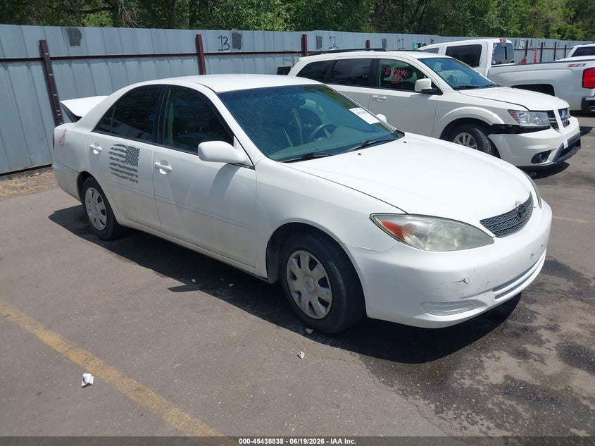 2002 Toyota Camry VIN 4T1BE32K42U016042 IAAI salvage auction — REAR END, Salvage (Utah), sold $300 on 2026-07-09 (photo 1)