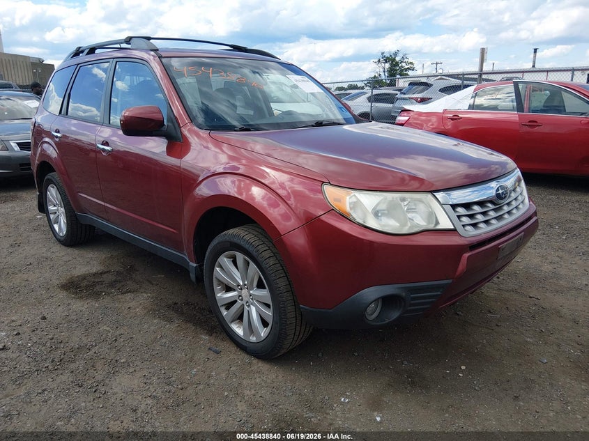 2012 Subaru Forester VIN JF2SHAEC4CH427456 IAAI salvage auction — NORMAL WEAR, Clear (New Jersey), sold $425 on 2026-07-20 (photo 1)