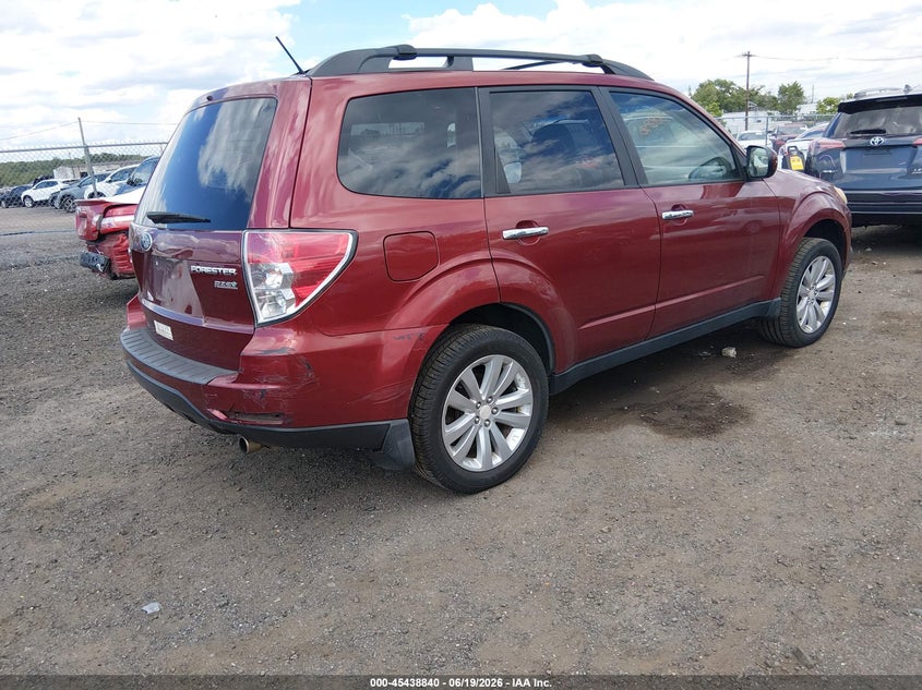 2012 Subaru Forester VIN JF2SHAEC4CH427456 IAAI salvage auction — NORMAL WEAR, Clear (New Jersey), sold $425 on 2026-07-20 (photo 4)