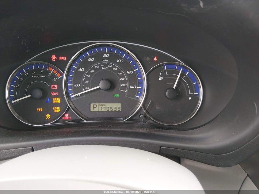 2012 Subaru Forester VIN JF2SHAEC4CH427456 IAAI salvage auction — NORMAL WEAR, Clear (New Jersey), sold $425 on 2026-07-20 (photo 7)