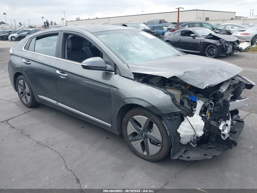 2022 Hyundai Ioniq VIN KMHC05LC9NU266340 IAAI salvage auction — FRONT END, Salvage Title, sold $3,850 on 2026-07-15 (photo 1)