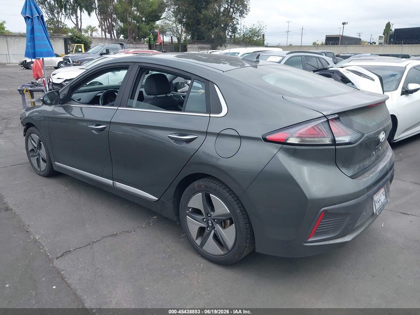 2022 Hyundai Ioniq VIN KMHC05LC9NU266340 IAAI salvage auction — FRONT END, Salvage Title, sold $3,850 on 2026-07-15 (photo 3)