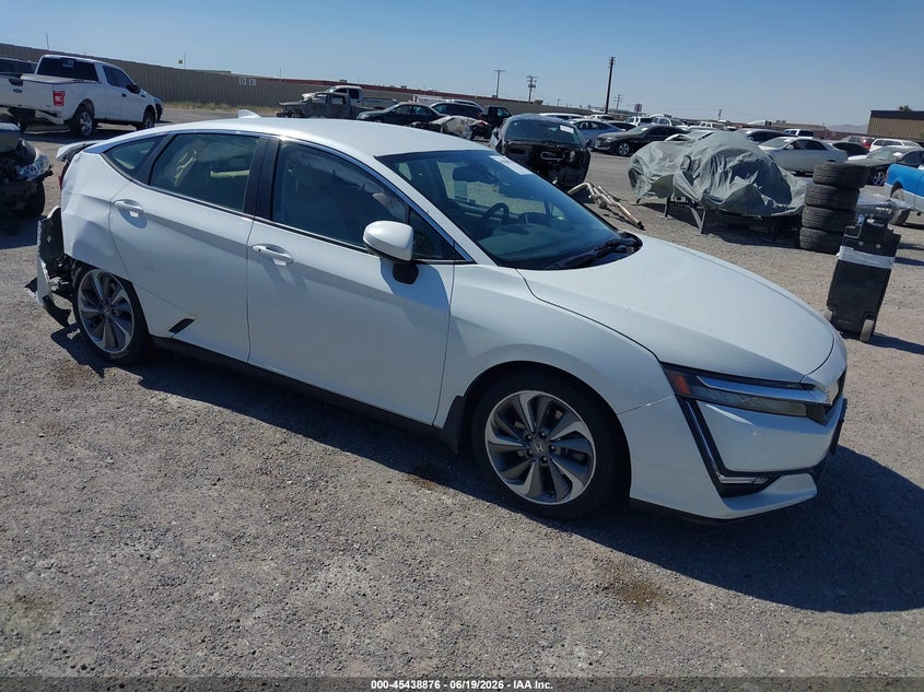 2018 Honda Clarity VIN JHMZC5F31JC024240 IAAI salvage auction — REAR END, Salvage Title, sold $1,350 on 2026-07-30 (photo 1)