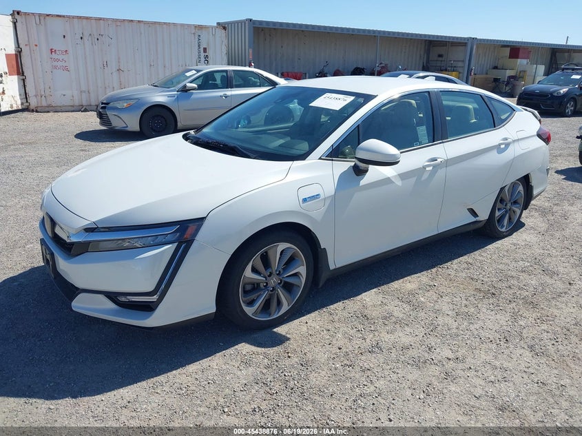 2018 Honda Clarity VIN JHMZC5F31JC024240 IAAI salvage auction — REAR END, Salvage Title, sold $1,350 on 2026-07-30 (photo 2)