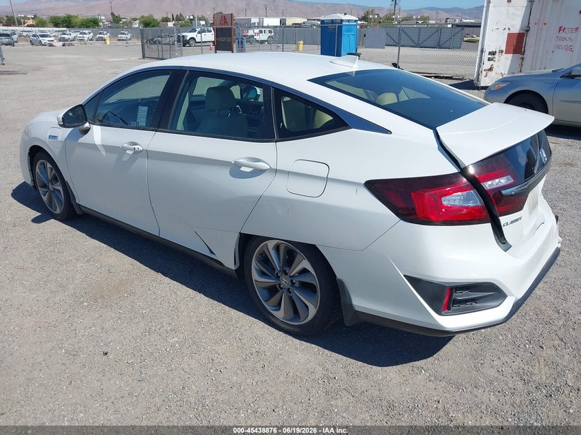 2018 Honda Clarity VIN JHMZC5F31JC024240 IAAI salvage auction — REAR END, Salvage Title, sold $1,350 on 2026-07-30 (photo 3)