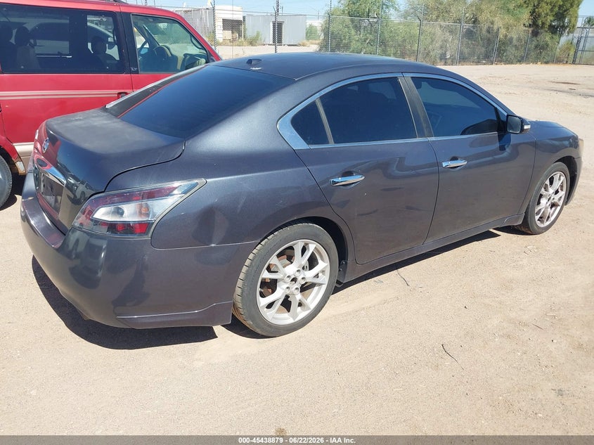 2013 Nissan Maxima VIN 1N4AA5AP5DC845821 IAAI salvage auction — NORMAL WEAR, Clear-Dealer Only (Arizona), sold $600 on 2026-07-09 (photo 4)