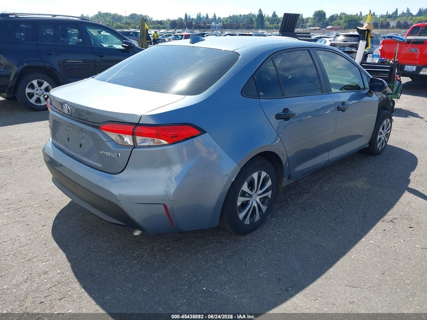 2020 Toyota Corolla VIN JTDEBRBE6LJ024962 IAAI salvage auction — FRONT END, Salvage (Oregon), sold $3,900 on 2026-08-16 (photo 4)