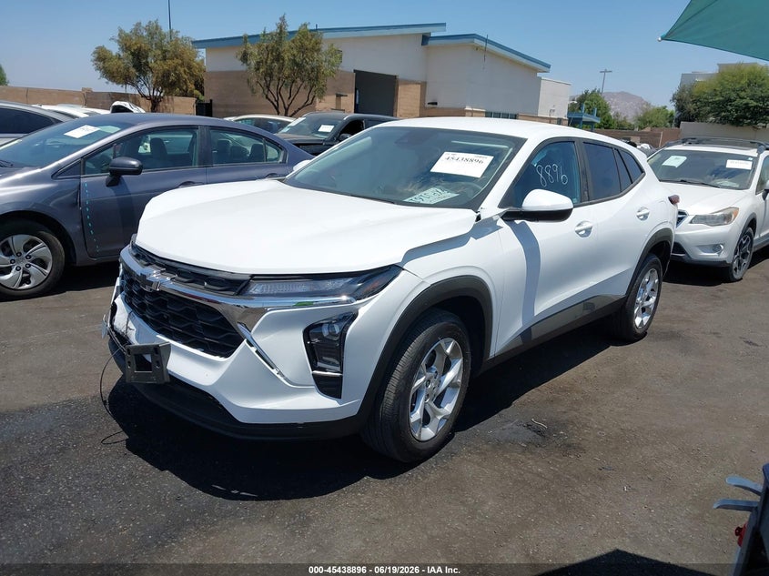 2026 Chevrolet Trax VIN KL77LFEP9TC066741 IAAI salvage auction — FRONT END, Salvage Title, sold $525 on 2026-07-24 (photo 2)