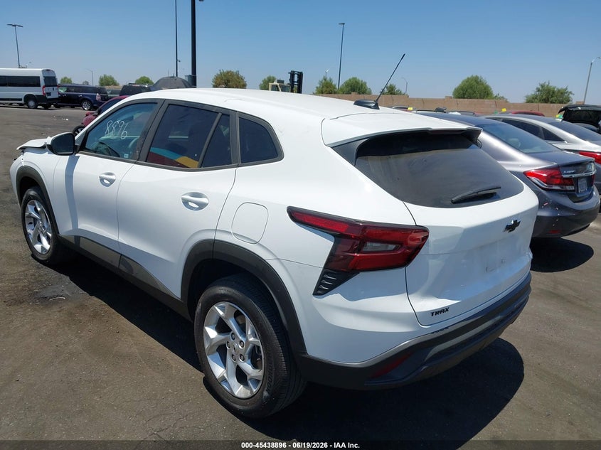 2026 Chevrolet Trax VIN KL77LFEP9TC066741 IAAI salvage auction — FRONT END, Salvage Title, sold $525 on 2026-07-24 (photo 3)