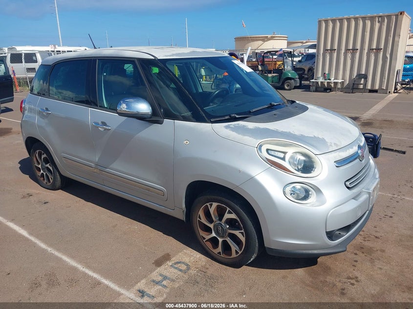 2014 Fiat 500l VIN ZFBCFACH2EZ005497 IAAI salvage auction — NORMAL WEAR, Clear (Hawaii), sold $150 on 2026-07-28 (photo 1)