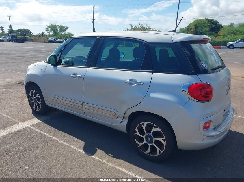 2014 Fiat 500l VIN ZFBCFACH2EZ005497 IAAI salvage auction — NORMAL WEAR, Clear (Hawaii), sold $150 on 2026-07-28 (photo 3)