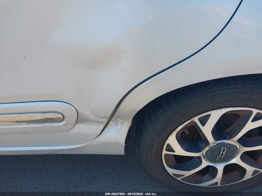 2014 Fiat 500l VIN ZFBCFACH2EZ005497 IAAI salvage auction — NORMAL WEAR, Clear (Hawaii), sold $150 on 2026-07-28 (photo 6)