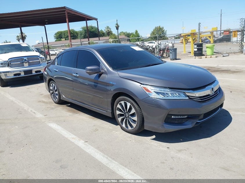 2017 Honda Accord VIN JHMCR6F71HC001984 IAAI salvage auction — REAR END, Salvage Title, sold $5,300 on 2026-07-22 (photo 1)