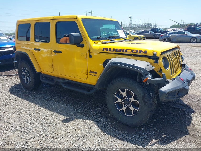 2019 Jeep Wrangler / VIN 1C4HJXFG0KW614494 — IAAI salvage auction photo