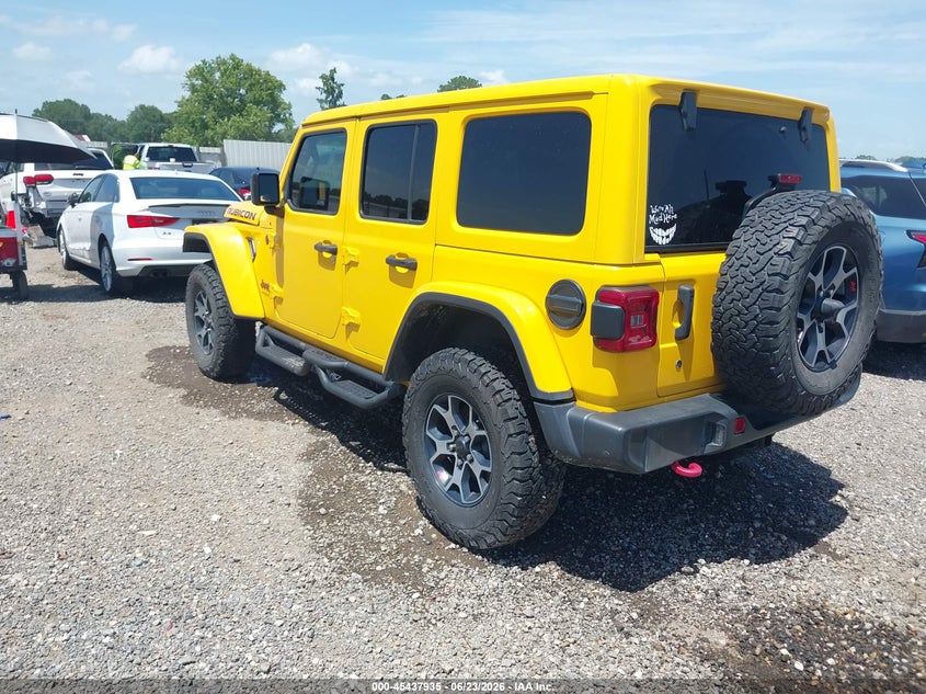 2019 Jeep Wrangler / VIN 1C4HJXFG0KW614494 IAAI salvage auction — FRONT END, Salvage Title, sold $13,100 on 2026-08-01 (photo 3)