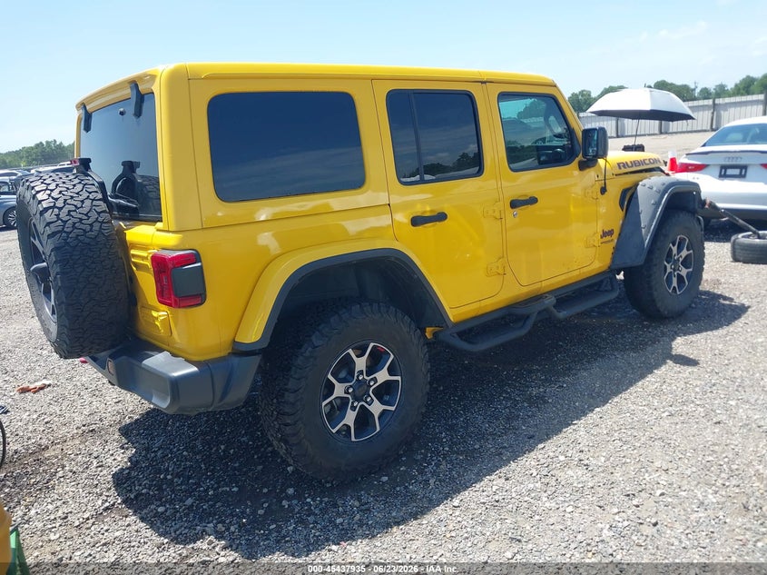 2019 Jeep Wrangler / VIN 1C4HJXFG0KW614494 IAAI salvage auction — FRONT END, Salvage Title, sold $13,100 on 2026-08-01 (photo 4)